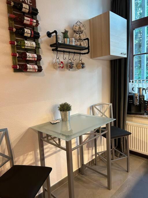 Ruhige Wohnung Im Fabrikstil In Chemnitz Exterior foto