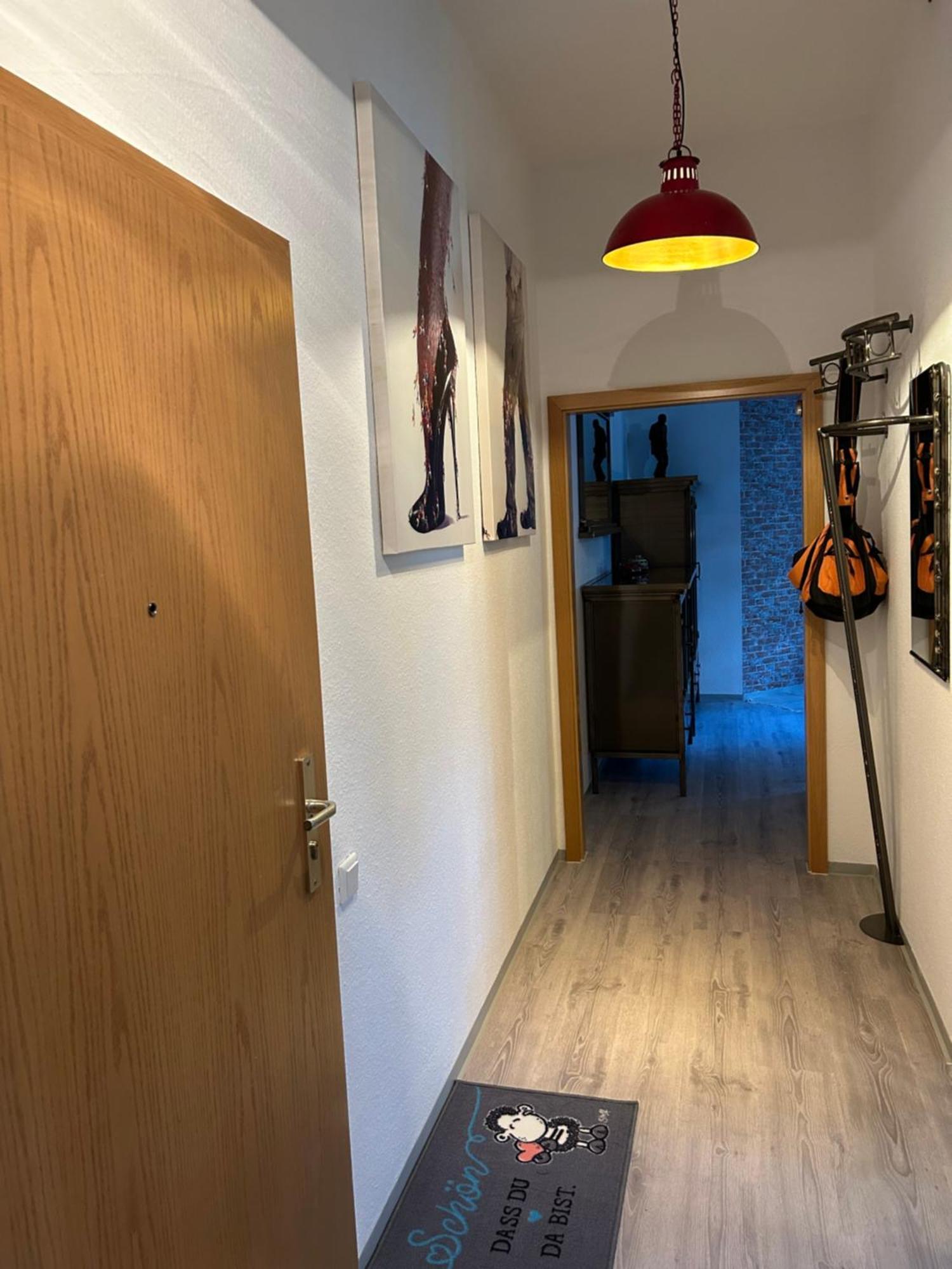 Ruhige Wohnung Im Fabrikstil In Chemnitz Exterior foto